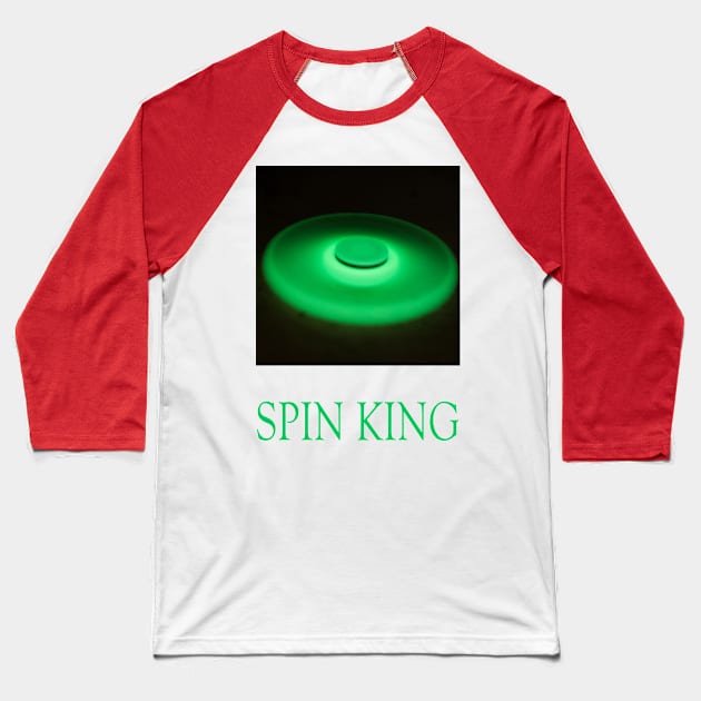 Spin king! Baseball T-Shirt by morgothdied